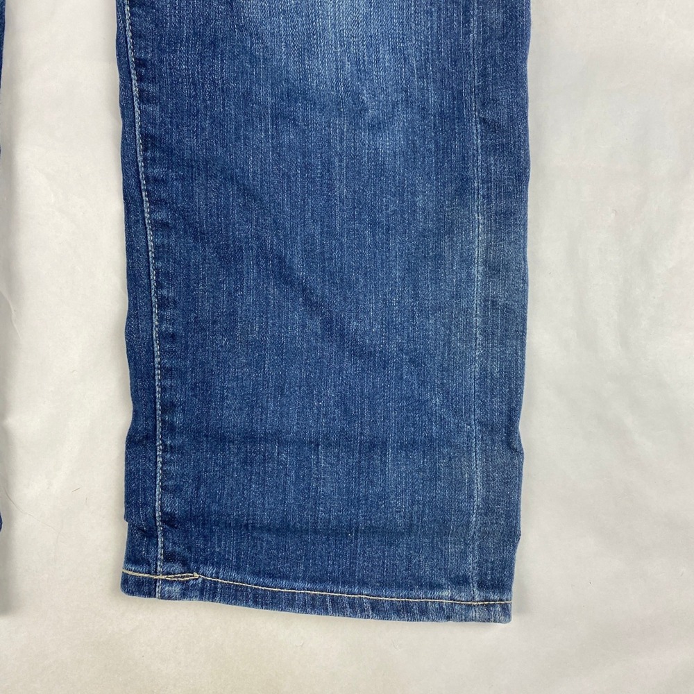 AG The Tomboy Relaxed Straight Crop Jeans Women's 28 Blue - Picture 5 of 14